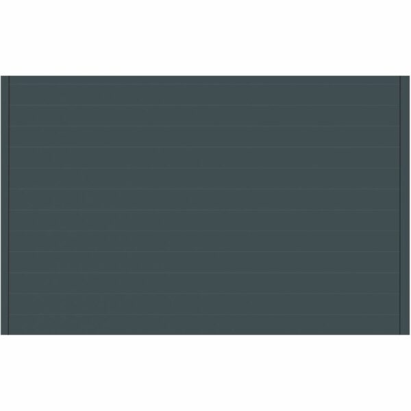 Aluminium rabat wand | 3500 x 1920 mm | incl. F-profiel