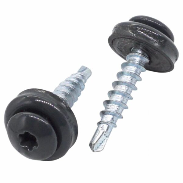 Dakschroeven (Torx) incl. rubber RAL kleur | 4,2 x 50 | 100 st.