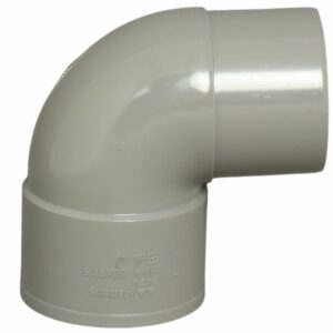 PVC 90° bocht | Ø80 mm | p/st.